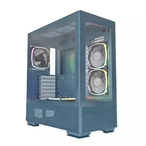 Montech Sky Two ATX Case (4x 120mm ARGB Fans Included) - Anigma