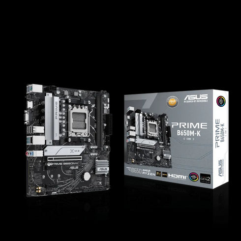 ASUS PRIME B650M-K DDR5 (AMD AM5 Motherboard)