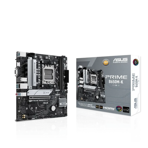 ASUS PRIME B650M-K DDR5 (AMD AM5 Motherboard) - Anigma