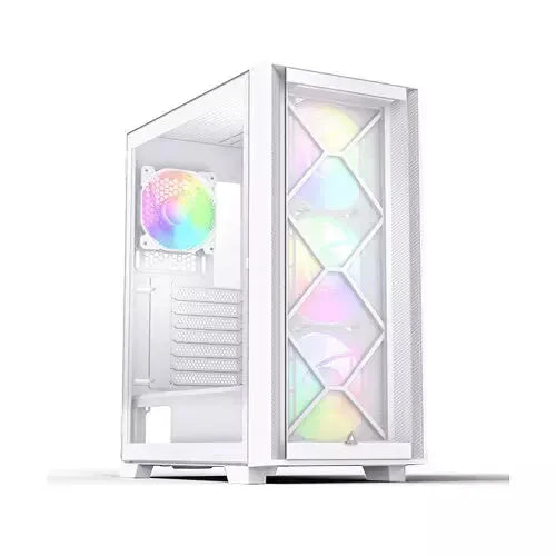 Montech AIR 1000 Premium Mid-Tower Case (3x 140mm ARGB Fans Included + 1x 120mm ARGB Fans Included) - Anigma