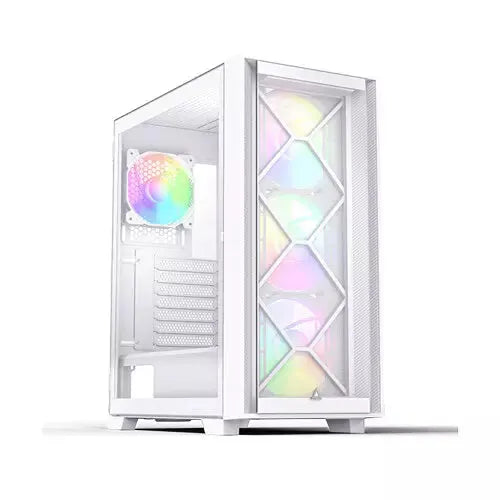 Montech AIR 1000 Premium Mid-Tower Case (3x 140mm ARGB Fans Included + 1x 120mm ARGB Fans Included) - Anigma