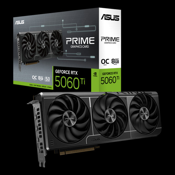 ASUS PRIME GeForce RTX 5060 Ti OC Edition 8GB GDDR7 Graphics Card