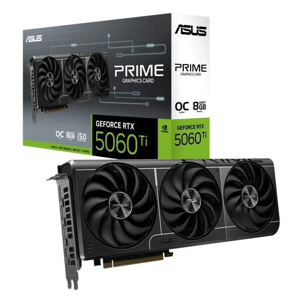 ASUS PRIME GeForce RTX 5060 Ti OC Edition 8GB GDDR7 Graphics Card - Anigma