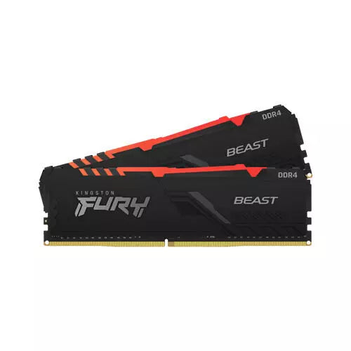 Kingston FURY Beast RGB 32GB (2 x 16GB) 3200MHz DDR4 (AMD EXPO) Black