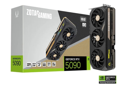 ZOTAC GAMING GeForce RTX 5090 SOLID OC 32GB GDDR7 - Anigma