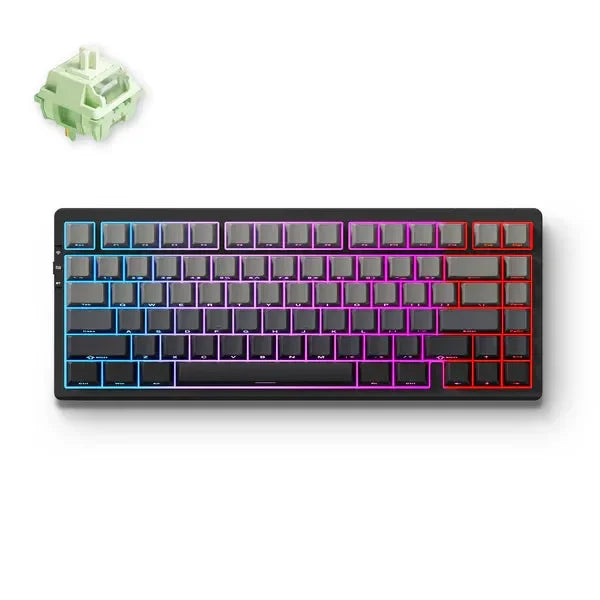 MCHOSE G75 Pro Tri-mode Gasket Structure Gaming Mechanical Keyboard Arctic Snow