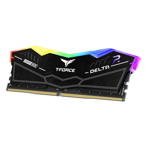 Team T-FORCE DELTA RGB 6000Mhz CL38 64 GB (2x32GB) DDR5 (Intel XMP & AMD EXPO) Black