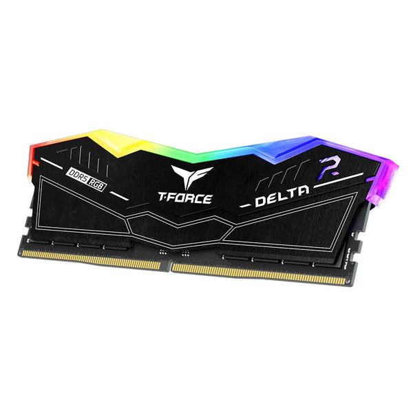 Team T-FORCE DELTA RGB 6000Mhz CL38 64 GB (2x32GB) DDR5 (Intel XMP & AMD EXPO) Black