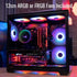 Aerocool Dryft Mid-Tower Gaming Case (6x 120mm ARGB Fans Included) - Anigma
