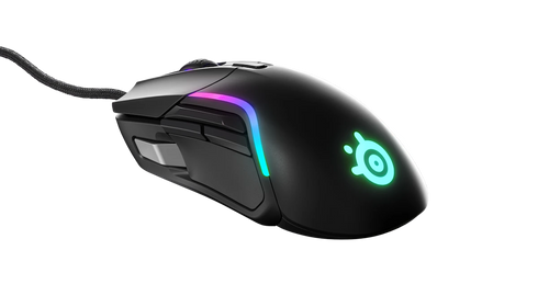 SteelSeries Rival 5 Wired Precision Mouse - Black