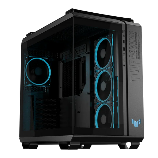 ASUS TUF Gaming GT502 Horizon ARGB Panorama Case Black (No Fans Included) - Anigma