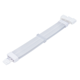 Acegeek Sleeved AC124 ARGB 12+4 Pin Extender Cable, White - Anigma
