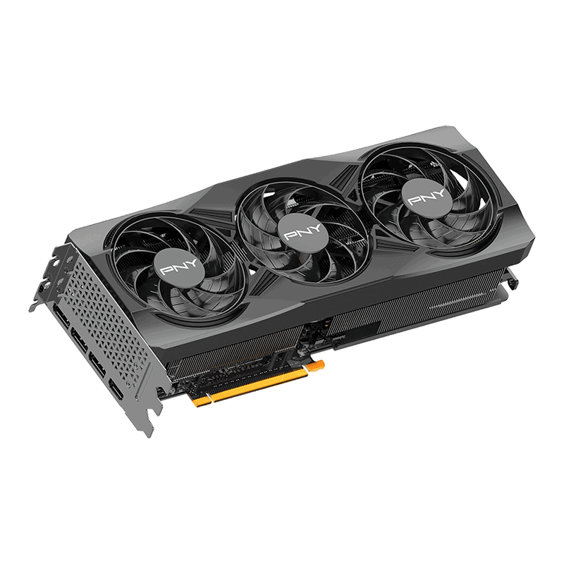 PNY GeForce RTX 5070 Ti OC Triple Fan - Angle