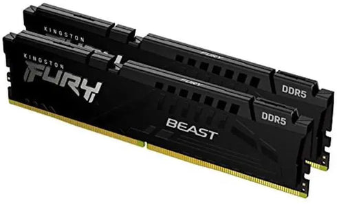 Kingston FURY Beast Black RGB 32GB DDR5-6400 CL32 DIMM - Alt View