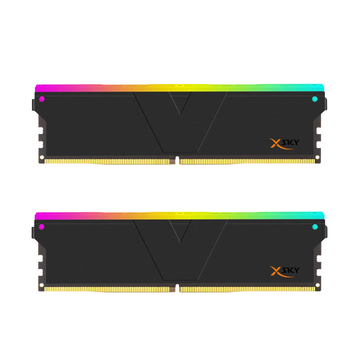 V-Color Manta XSky RGB 16GB (2x8GB) DDR5 6000MT/s UDIMM Black