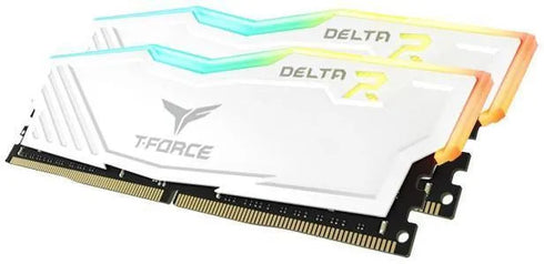 Team T-FORCE DELTA RGB 3600Mhz 16GB (2x8GB) White (DDR4) - Anigma