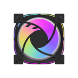 DarkFlash INF 24 PWM ARGB 120mm Fan Black | 1600 RPM | 65 CFM | Rifle Bearing | A-RGB