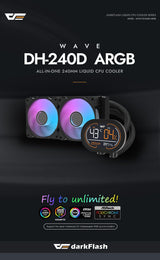 darkFlash DH240D 240mm Liquid CPU Cooler
