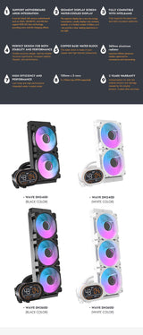 darkFlash DH240D - Water Block Display