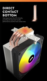 darkFlash M400 Digital Display Tower CPU Cooler