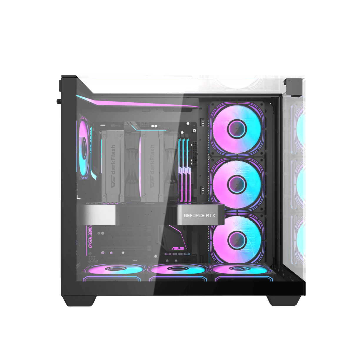 darkFlash TH285 ATX PC Case