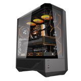 darkFlash DY460 ATX PC Case - Front View