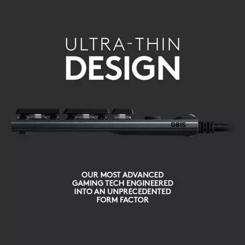 Logitech G815 RGB Mechanical Wired Gaming Keyboard - Anigma