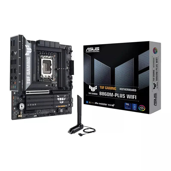 ASUS TUF GAMING B860M-PLUS WIFI DDR5 (Intel Micro-ATX Motherboard)
