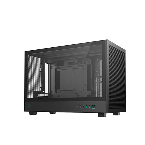 DeepCool CH260 Vertical Micro-ATX Mini Tower Case (No Fans Included)