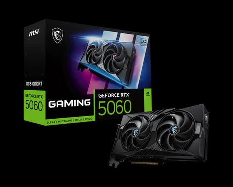 MSI GeForce RTX 5060 OC 8G GAMING GDDR7 Graphics Card