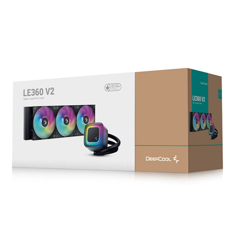 DEEPCOOL LE360 V2 360mm ARGB AIO Liquid Cooler - Anigma