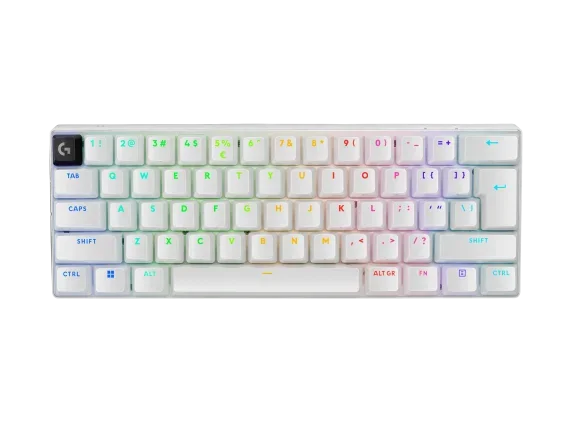 Logitech PRO X 60 LIGHTSPEED RGB Optical Switches 60% Wireless Gaming Keyboard - Anigma