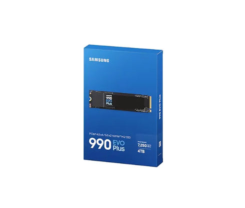 Samsung 990 EVO Plus 4TB Hybrid PCIe 5.0/PCIe 4.0 M.2 SSD - Anigma