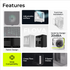 TRYX Flova F50 Mid-Tower ATX Case White - angle view