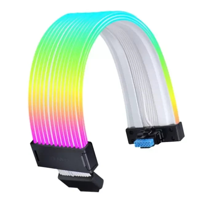 Lian Li Strimer Wireless 16-12 ARGB 12+4pin 12 light guides Extension Cable With Controller - Anigma