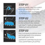 Anigma Quick Super Stain and Dust Cleaning Gel for Keyboard, Cars interiors, PC, Laptops, Cameras and Electronics - Anigma