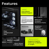 TRYX Luca L70 ATX Case - angle view