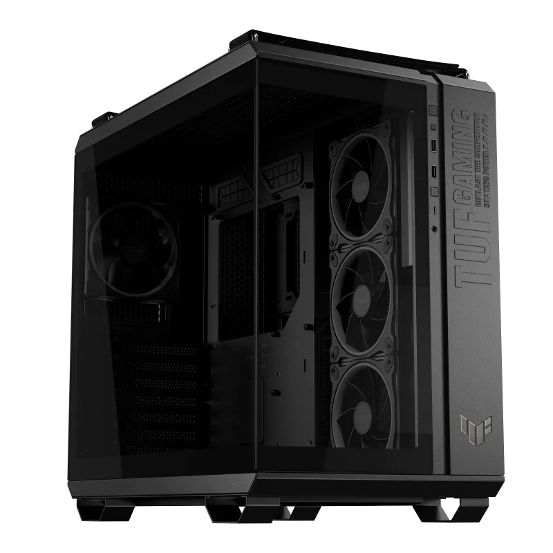 ASUS TUF Gaming GT502 Horizon ARGB Panorama Case Black (No Fans Included) - Anigma
