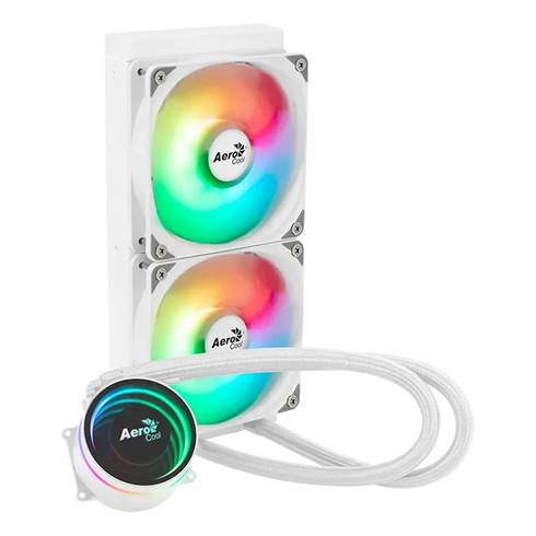 Aerocool Oasis L240 2x120mm ARGB fans CPU 240mm Liquid Cooler - Anigma