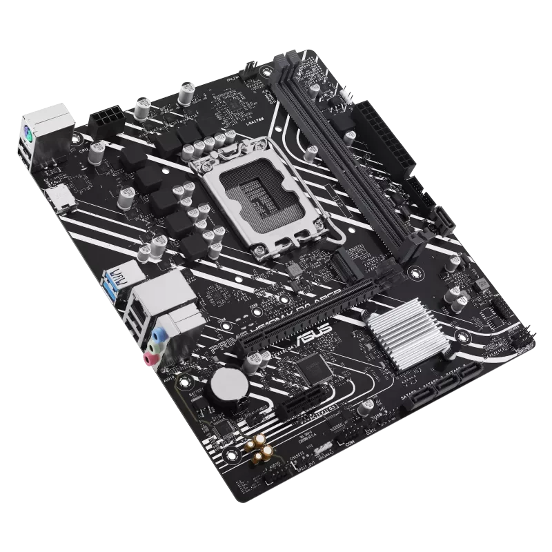 ASUS PRIME H610M-K D4 ARGB DDR4 Micro-ATX Motherboard - Anigma