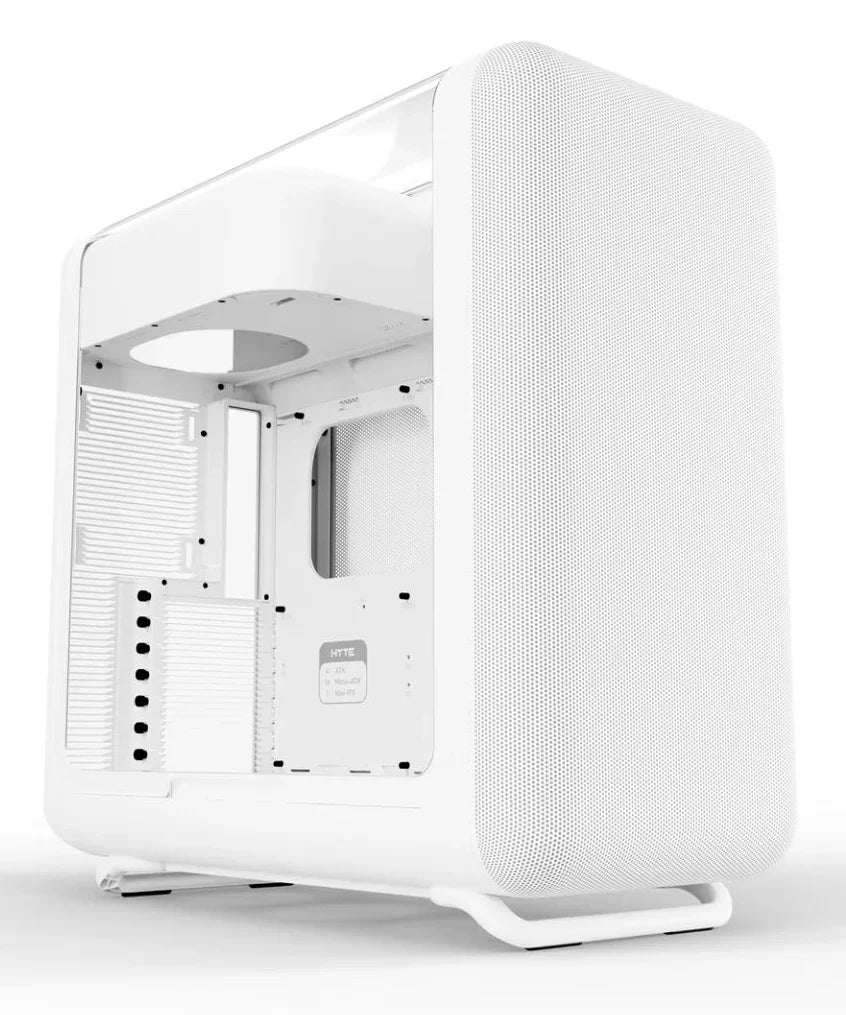 Hyte X50 ATX Mid-Tower PC Case – Snow White