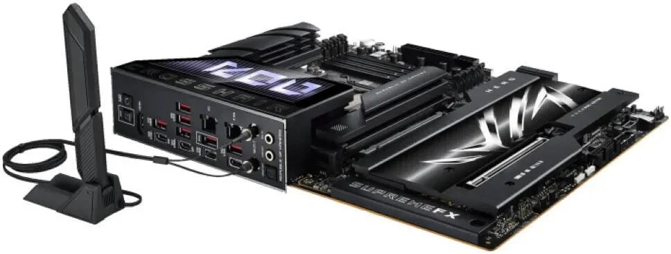 ASUS ROG CROSSHAIR X870E HERO AM5 ATX Motherboard Advanced AI PC-Ready - Anigma