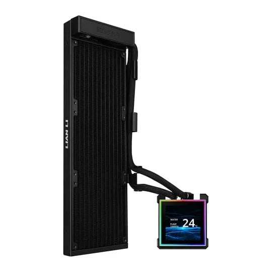 Lian Li Hydroshift II LCD-S 360N Black All-in-One Fanless CPU Cooler with LCD : image 4