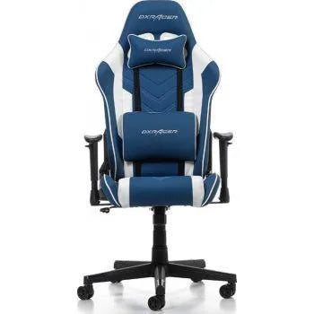 DXRacer Prince Series Gaming Chair Blue-White - Anigma