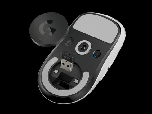 Logitech PRO X SUPERLIGHT LIGHTSPEED Wireless Gaming Mouse White - Anigma