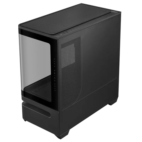 ASUS Prime AP202 ARGB Mid Tower Case Black (Fans Included) - Anigma