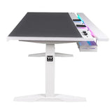 Thermaltake G700 RGB Gaming Desk Snow - White - Anigma