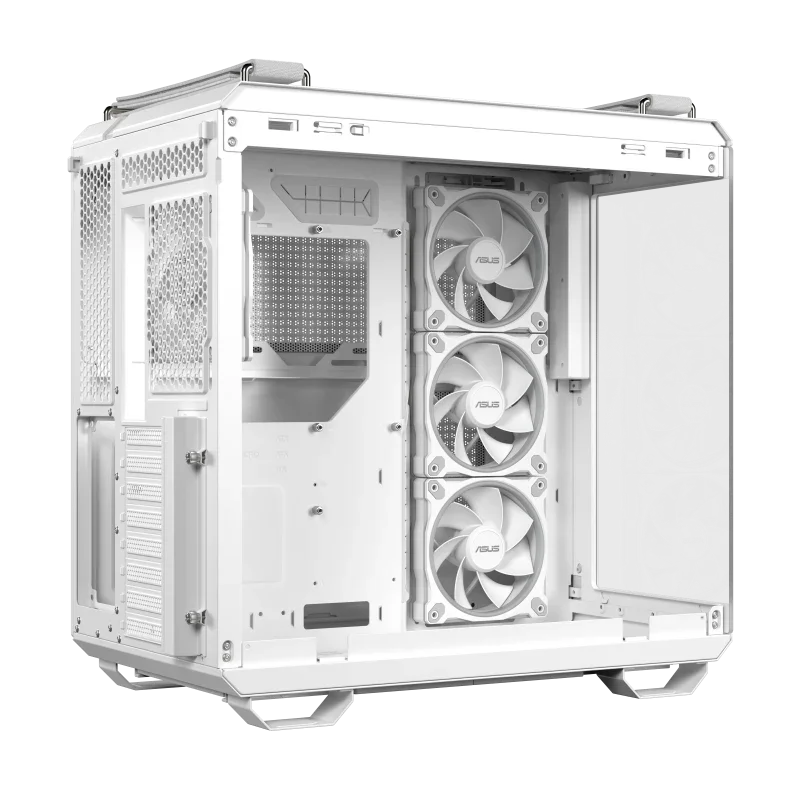 ASUS TUF Gaming GT502 Horizon ARGB Panorama Case White (No Fans Included) - Anigma