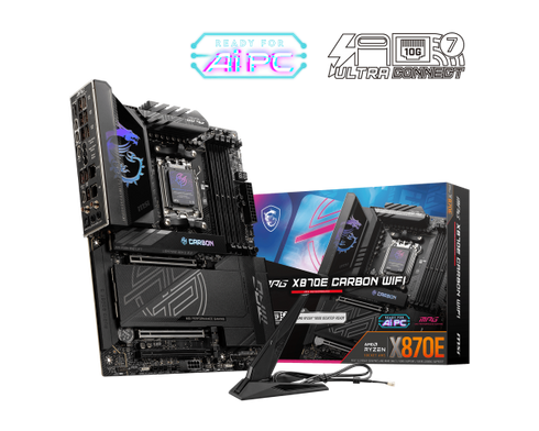 MSI MPG X870E CARBON WiFi DDR5 (AMD ATX Motherboard)