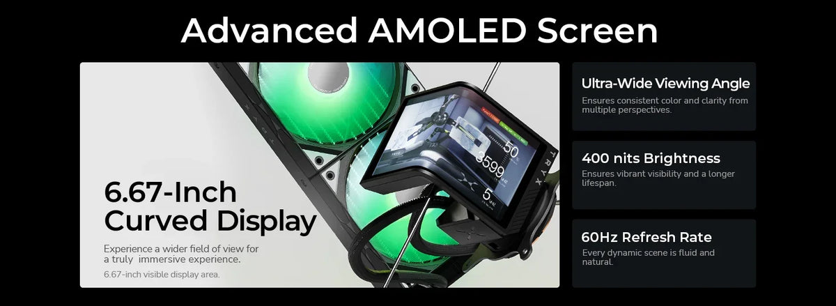TRYX Panorama SE 240 ARGB Liquid Cooler - Asetek Adela cooling detail